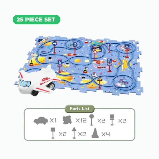 PuzzleRacer⢠Kids Car Track Set