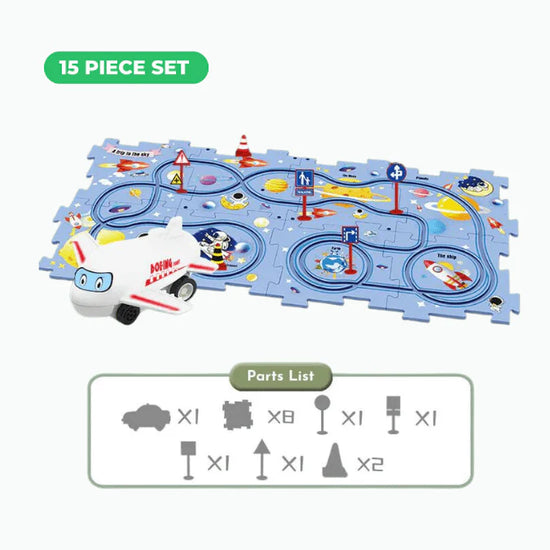 PuzzleRacer⢠Kids Car Track Set