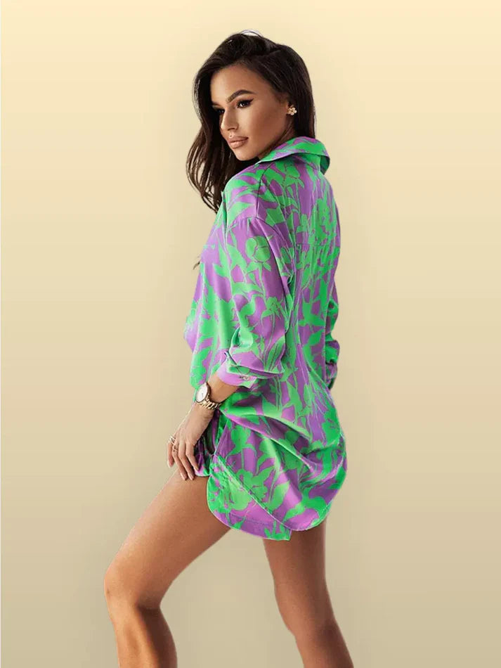 Aurora Casual Shorts Set