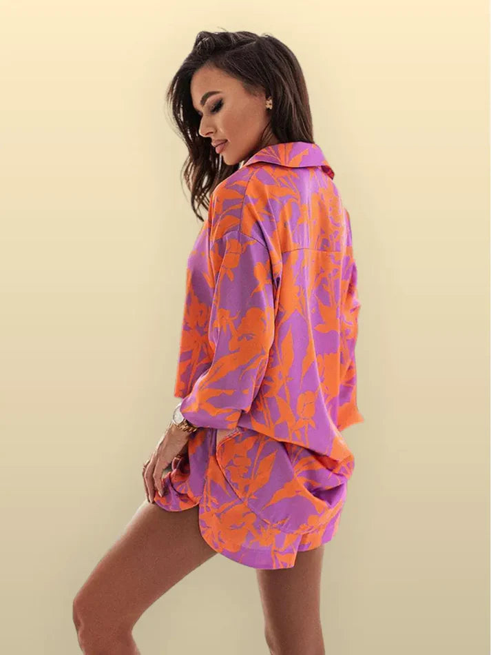 Aurora Casual Shorts Set