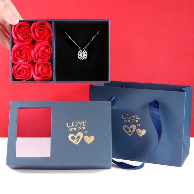 Four Leaf Clover Eternal Love Necklace