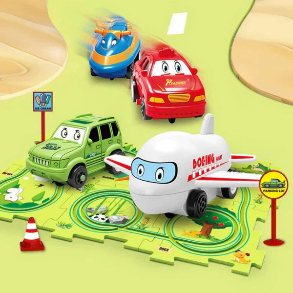 PuzzleRacer⢠Kids Car Track Set