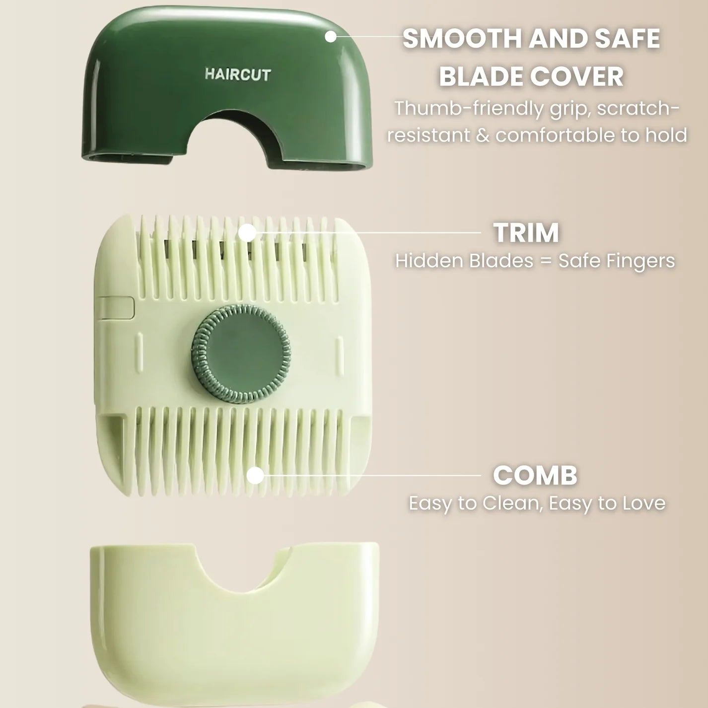 Snip-Snip Buddy: The Friendly Hair‑Cutting Comb for Kids