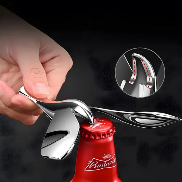 PerchOp™ - Flying Bird Bottle Opener