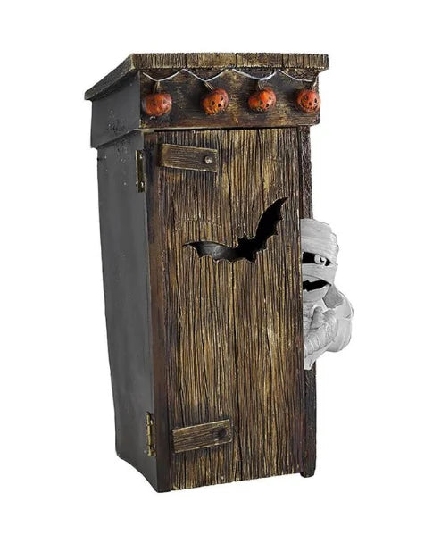💀Funny Outhouse Mummy Toy