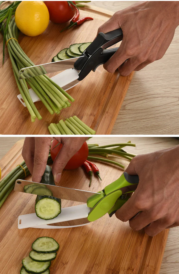 6 IN 1 Kitchen Scissor Cutting Board