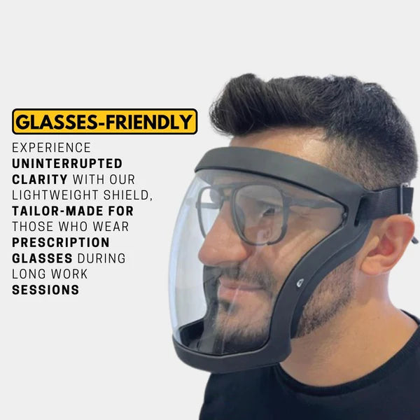 Mosswe® Anti-Dust & Fog-Free Face Shield