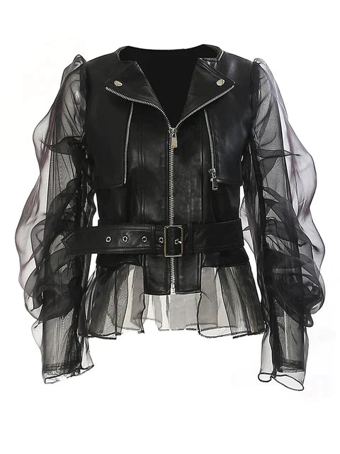 WOMEN'S LEATHER JACKET